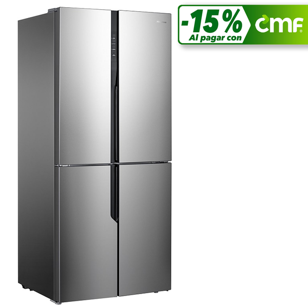 Refrigerador Cross Door de 16 pies³ inverter color gris