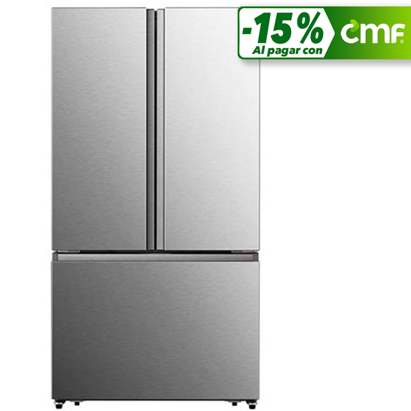 Refrigerador French Door de 26.6 pies³ inverter color gris