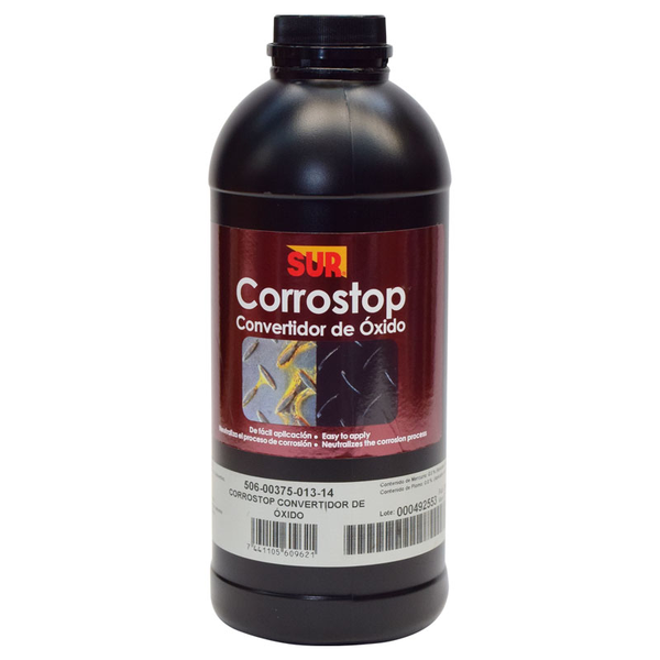 Convertidor de óxido Corrostop para uso interior y exterior de 1/4gl