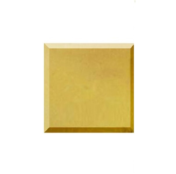 Loseta de concreto sencilla de 40cm x 40cm x 6cm de color amarillo GIC