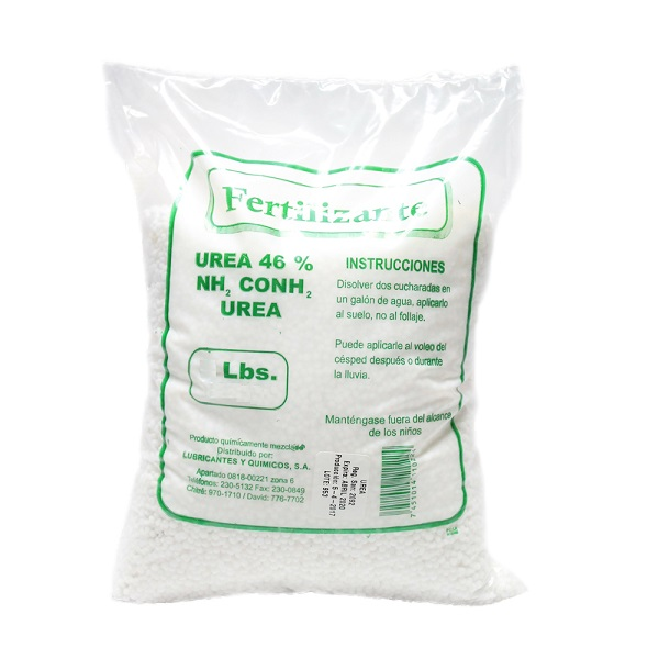 Fertilizante Urea 46% NH2 CONH2 de 2lb