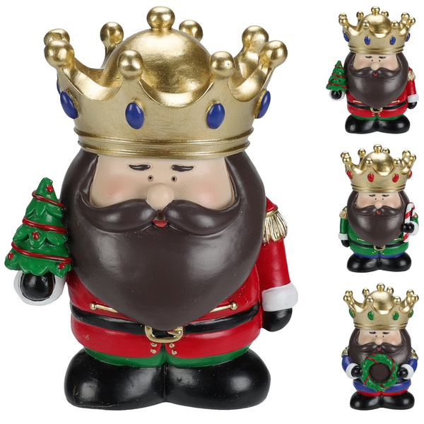 Adorno navideño de reyes magos de 14cm surtidos