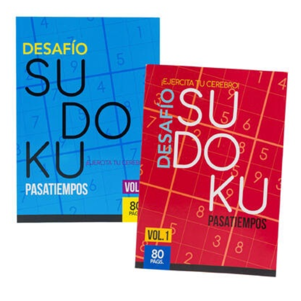 Libro Sudoku de 80 páginas