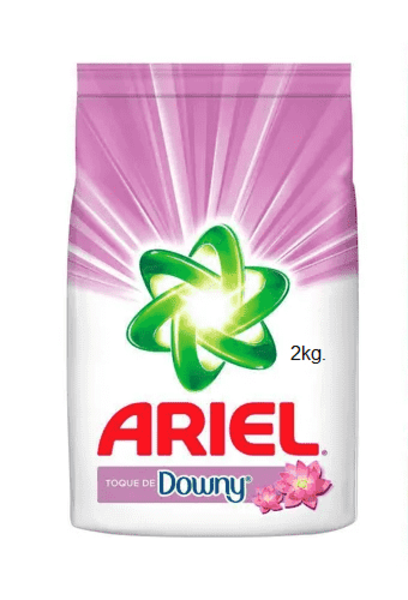 Detergente en polvo Ariel con un toque de Downy 2kg