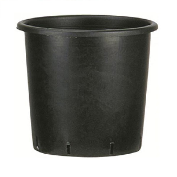 Pote de plástico de 70cm x 46cm color negro para vivero