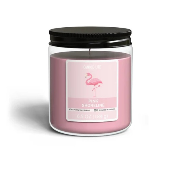 Vela aromática en frasco de 6.5oz aroma Pink Shoreline