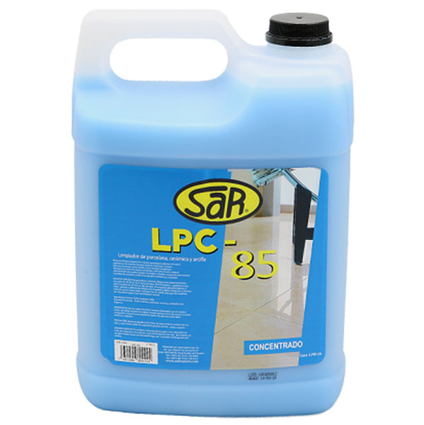 Limpiador desinfectante LPC-85 para cerámica y porcelana 1gl