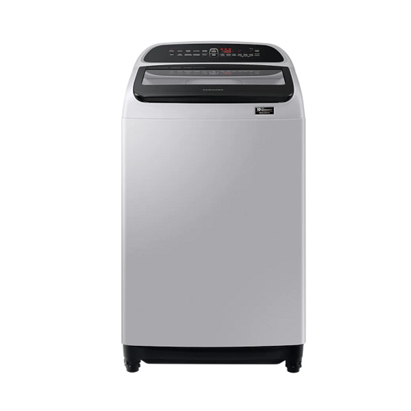 Lavadora automática de carga superior de 17kg color gris claro