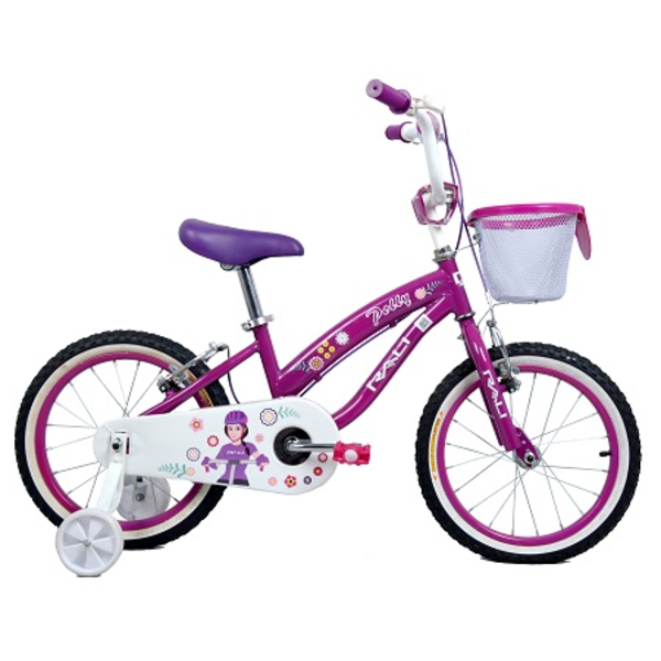 Bicicleta Polly de 16" color morado