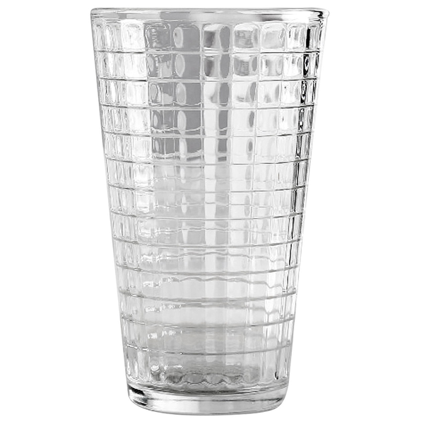 Juego de vasos de 15.75oz modelo Matrix de vidrio de 4 piezas