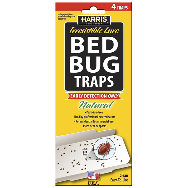 Trampa natural bed bug para insectos x4 unidades harris