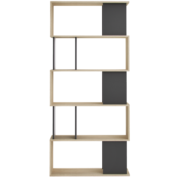 Librero modelo Maze con 7 estantes