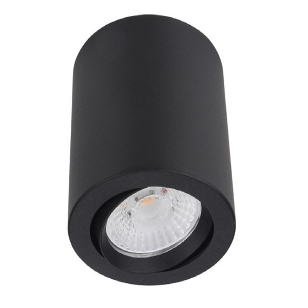 Lámpara Spot LED 10W de 100-240V color negra