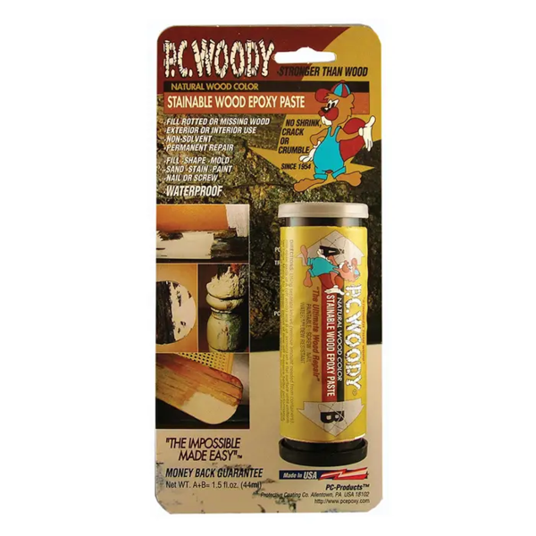 Pegamento epóxica PC Woody de relleno de madera  de 42g