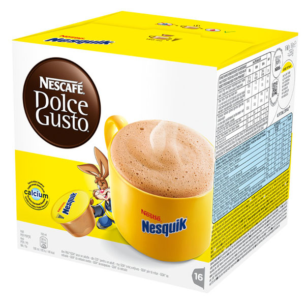 Cápsulas Dolce gusto sabor Nesquick chocolate - 16 unidades