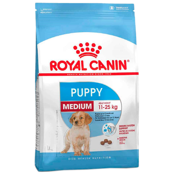 Alimento seco para perros cachorros Medium Puppy de 4kg