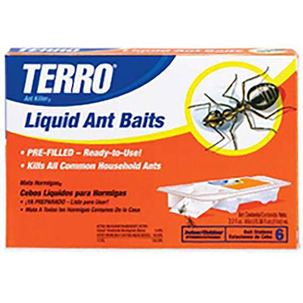 Cebo líquido para matar hormigas de 2.2oz de 6 unidades