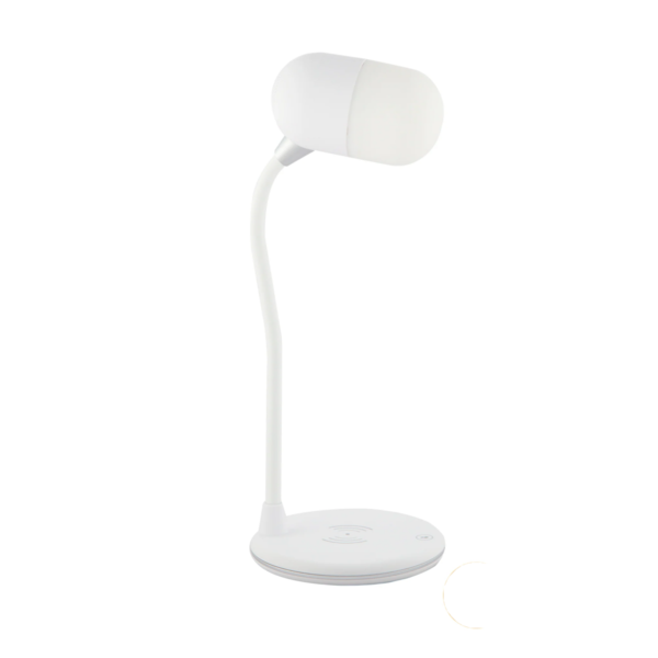 Lámpara de escritorio Led blanca de 1 luz atenuable 3W