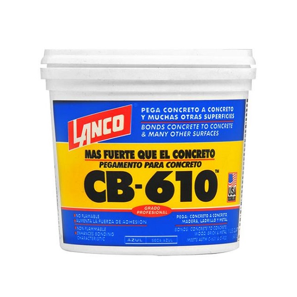 Adhesivo Bonding Agent re-humedecible de 1/4gl para concreto