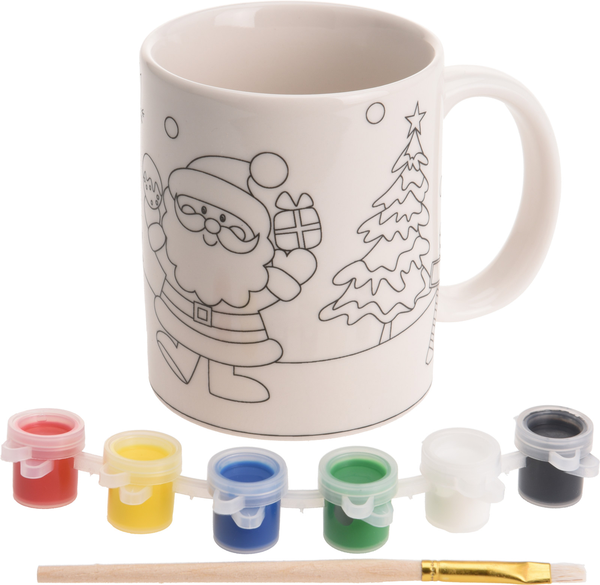 Set Tazas Para Pintar