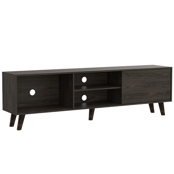 Mueble para TV tipo rack modelo Cincinatti color coñac