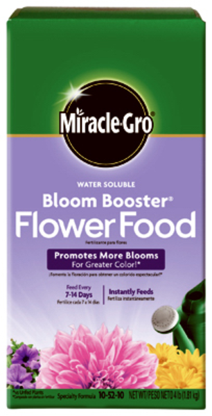 Fertilizante instantáneo para flores fomenta el color x4lb miracle gro
