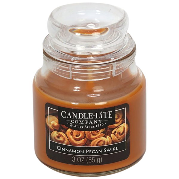 Vela de 3oz Essentials con aroma a Cinnamon Pecan Swirl