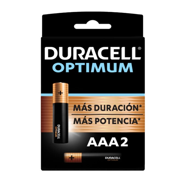 Batería Optimum alcalina AAA - 2 unidades