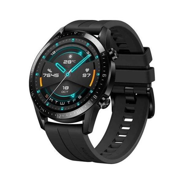 Reloj inteligente modelo GT 2 de color negro