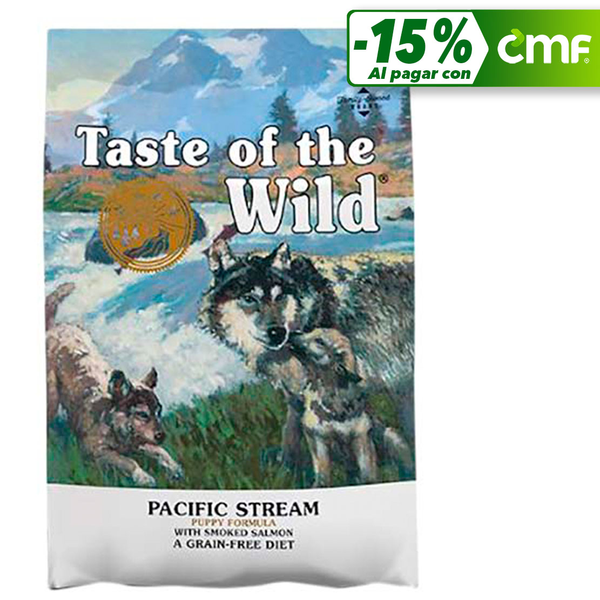 Alimento seco de 2kg Pacific Stream para perro cachorro