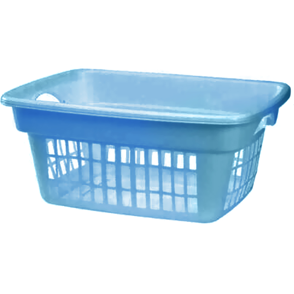 Canasta de lavandería de 1.25 - azul