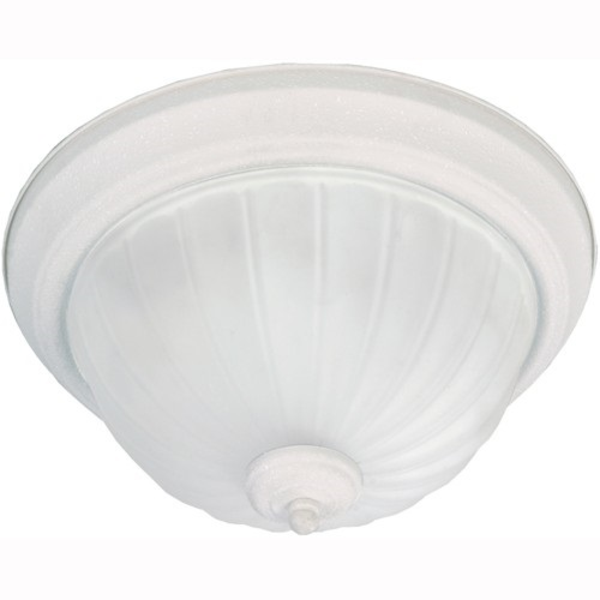 Lámpara plafón blanca de 2 luces E27 60W