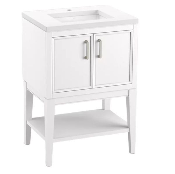 Mueble Lavamanos Winnow® 24" acabado blanco