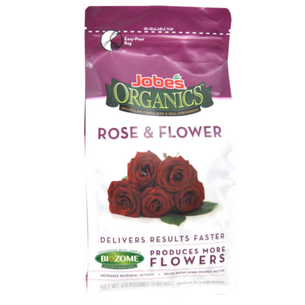 Fertilizante granular Rose & Flower de 4lb