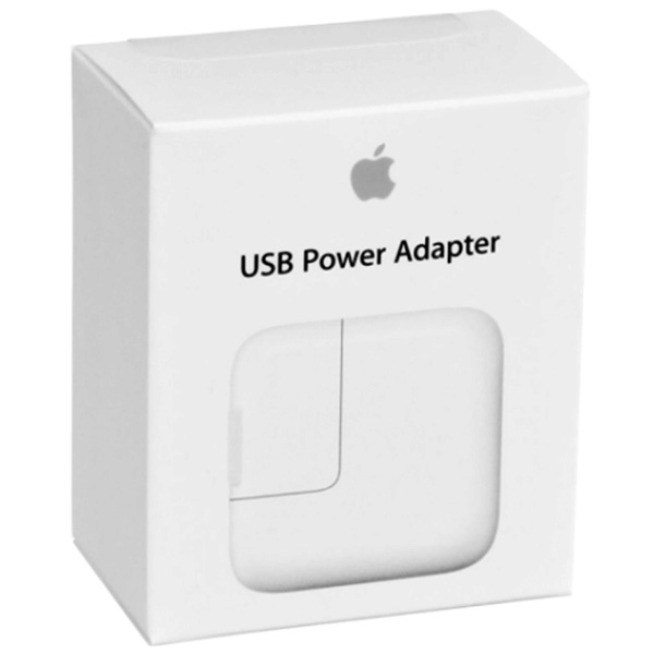 Adaptador de corriente USB de 12W color blanco