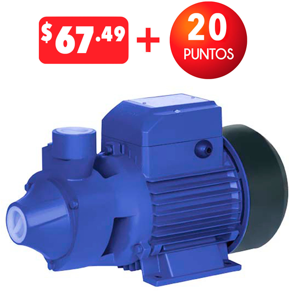 Bomba de agua de 1.0HP de 110V/60HZ tipo periférica