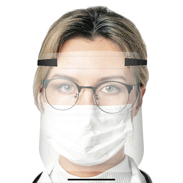 Máscara transparente protectora de rostro DURA