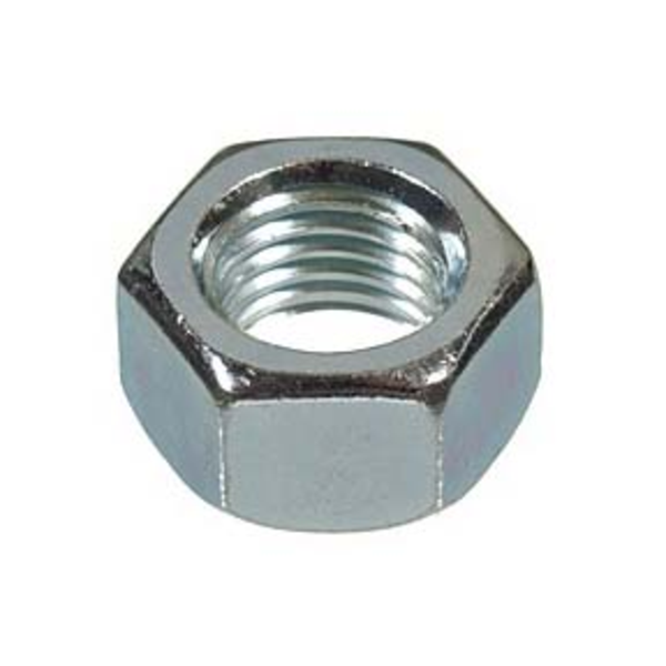 Tuerca hexagonal de acero tamaño 1/2-13 grado 2 acabado zincado