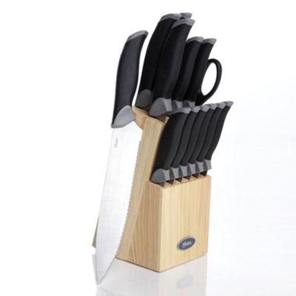 Bloque de cuchillos de cocina Lindberg 14 piezas color negro