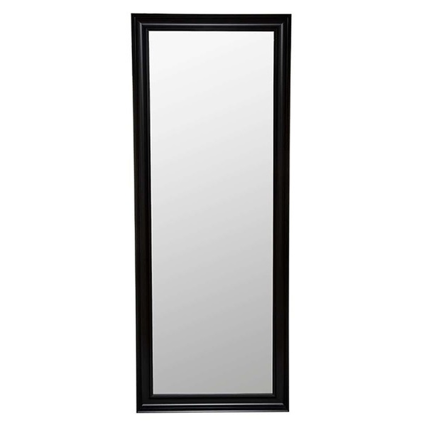 Espejo rectangular Mae con marco color negro