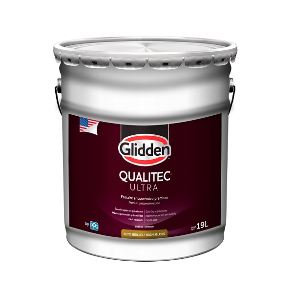 Pintura esmalte anticorrosivo Qualitec Ultra color blanco 5gl