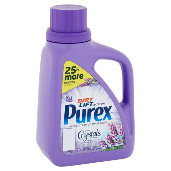 Detergente líquido para ropa Purex Lavander Blossom 50oz