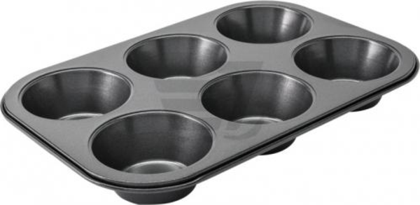 Molde de metal Delicia para muffins con 6 orificios