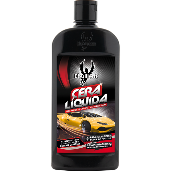 Cera líquida de 17oz para auto