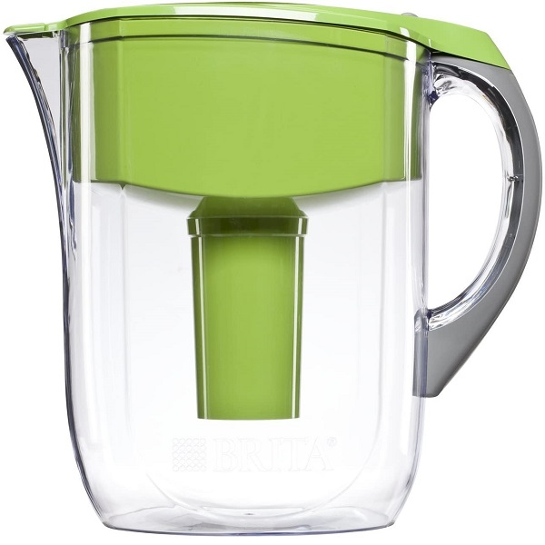 Jarra con filtro color verde para 10 tazas