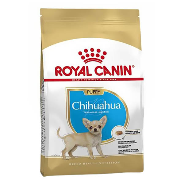 Alimento seco de 1.5kg para perros cachorros de raza Chihuahua