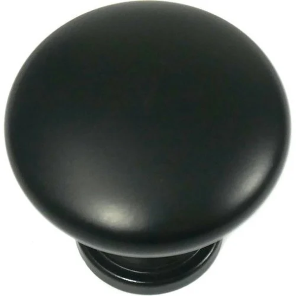 Tirador Riverstone de 1-1/4" acabado negro mate