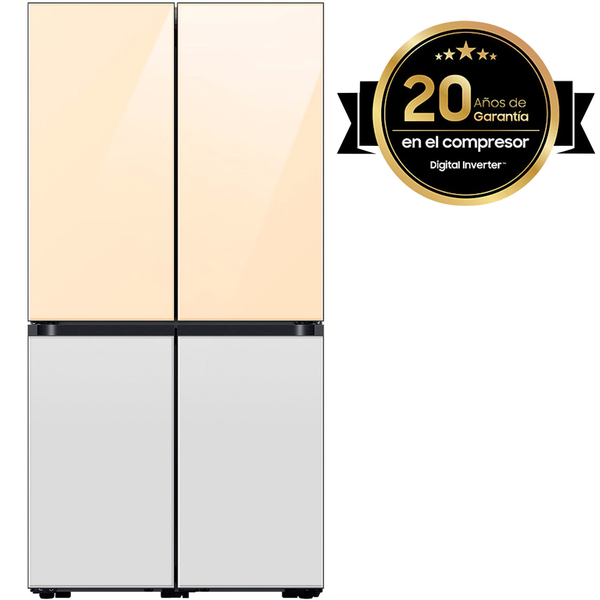 Refrigerador French Door de 23 pies³ inverter color vainilla
