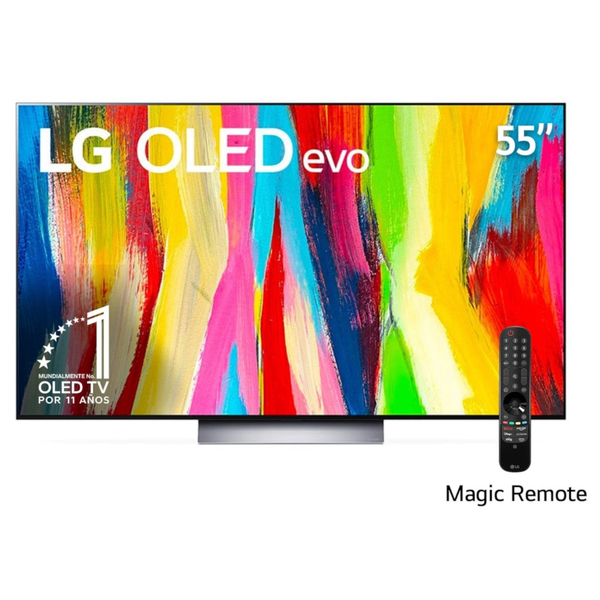 TV LG Smart de 55" OLED UHD-4K OLED55C2PSA