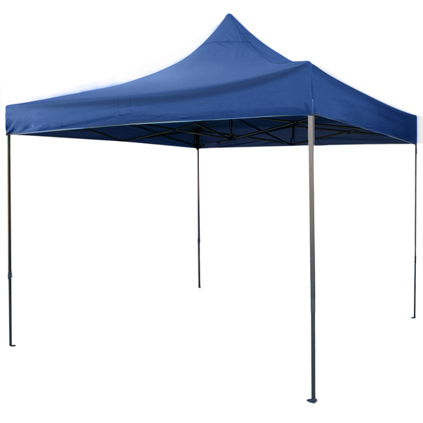 Gazebo plegable de 3m x 3m color azul